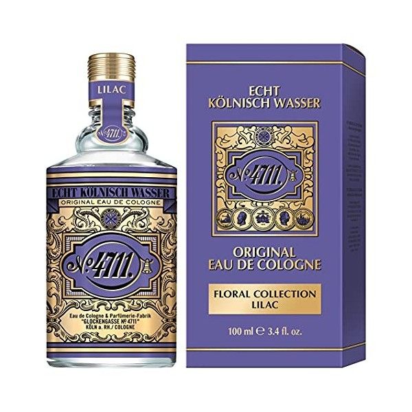 Eau de Cologne Originale 4711® I Collection florale – LILAS - Eau de Cologne - Réinterprétation florale de licône - Printani