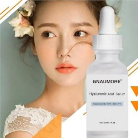 Sérum à Lacide Hyaluronique Niacinamide,Serum Acide Hyaluronique Visage,Acide Hyaluronique Serum,Sérum pour le Visage Acide 