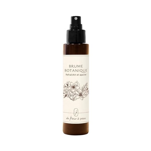 De Fleur à Peau - Sérum hydratant et anti-âge - Acide Hyaluronique et Coenzyme Q10 - Antioxydant | Ingrédients purs - 30 ml A...