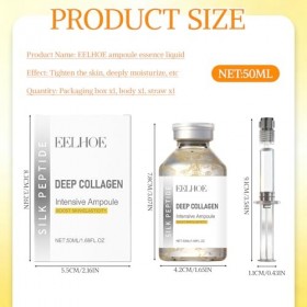 Microneedling Serum,Hyaluronic Aqua Solution Ampoule,Microneedling visage,Hyaluronic Acid Ampoule Sérum Concentré,soin hydrat...