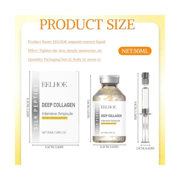 Microneedling Serum,Hyaluronic Aqua Solution Ampoule,Microneedling visage,Hyaluronic Acid Ampoule Sérum Concentré,soin hydrat...