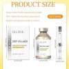Microneedling Serum,Hyaluronic Aqua Solution Ampoule,Microneedling visage,Hyaluronic Acid Ampoule Sérum Concentré,soin hydrat...