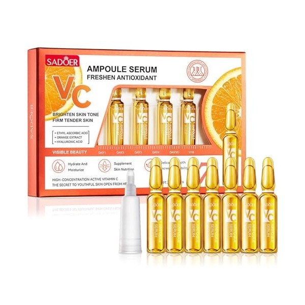 Microneedling Serum,Hyaluronic Aqua Solution Ampoule,Microneedling visage,Hyaluronic Acid Ampoule Sérum Concentré,soin hydrat...