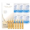 Microneedling Serum,Hyaluronic Aqua Solution Ampoule,Microneedling visage,Hyaluronic Acid Ampoule Sérum Concentré,soin hydrat...