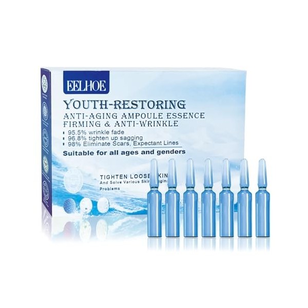 Microneedling Serum,Hyaluronic Aqua Solution Ampoule,Microneedling visage,Hyaluronic Acid Ampoule Sérum Concentré,soin hydrat...