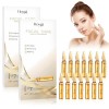 Microneedling Serum,Hyaluronic Aqua Solution Ampoule,Microneedling visage,Hyaluronic Acid Ampoule Sérum Concentré,soin hydrat...