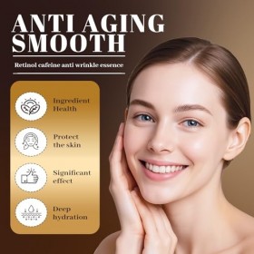 SéRum Retinol Hautement Dosé Pour Microneedling, 30ml Acide Hyaluronique SéRum Visage, Anti-Rides,Lisse, Hydratant, Non Gras 