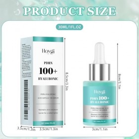 Hyaluronic Acid 100 Sérum hydratant hyaluronique hydratant pour le visage, acide hyaluronique, niacinamide, peau de verre 30