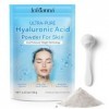 Hyaluronic Acid Powder, 120g Acide Hyaluronique Poudre,Ingrédients hydratants solubles dans leau, acide hyaluronique - soins