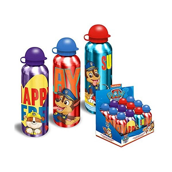 PATRULLA CANINABOTELLAALUMINIO500ML-3MOD