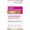 Acide Hyaluronique Ultra dosé 600 mg GRANIONS - Biotine - Hydratation intense peau - Niacinamide - Complexe Vitamine B - Anti