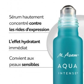 M. Asam AQUA INTENSE Mimic Booster Serum 20 ml - Sérum hyaluronique avec peptide high-tech pour lisser rides dexpression, Ac...