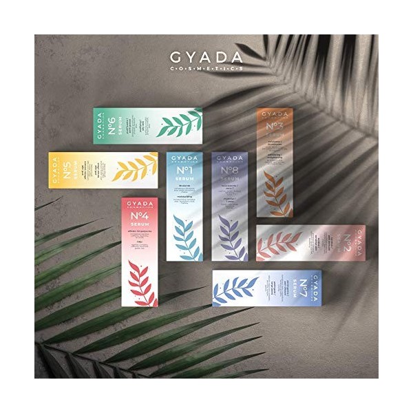GYADA COSMETICS, Siero Viso N.4 Effetto Rimpolpante, per Pelli Mature e Rilassate, Siero Viso Antirughe per una Pelle Compatt