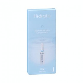 Ampoules visage acide hyaluronique concentré - Boîte 7 ampoules 14 ml 