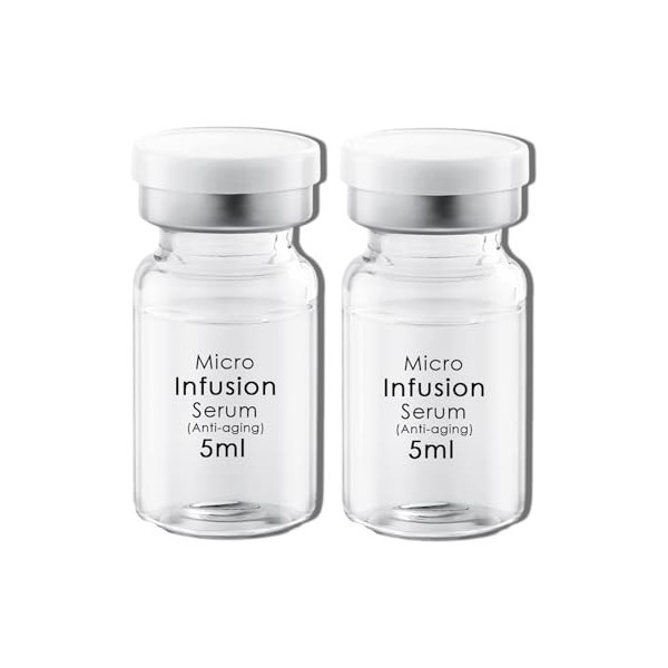 Sérum Anti-Âge 5ml – Ampoules Avancées à l’Acide Hyaluronique pour Hydrater la Peau, Lisser les Rides, Solution Tout-en-Un Mi...