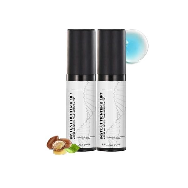 Anti Rides Puissant Immediat,Serum Visage de VE,Collagène,Serum acide hyaluronique visage,Acide hyaluronique serum,Sérum Raff...