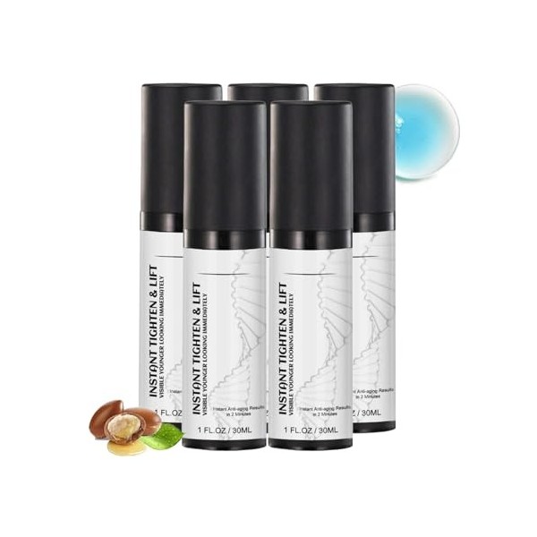 Anti Rides Puissant Immediat,Serum Visage de VE,Collagène,Serum acide hyaluronique visage,Acide hyaluronique serum,Sérum Raff...