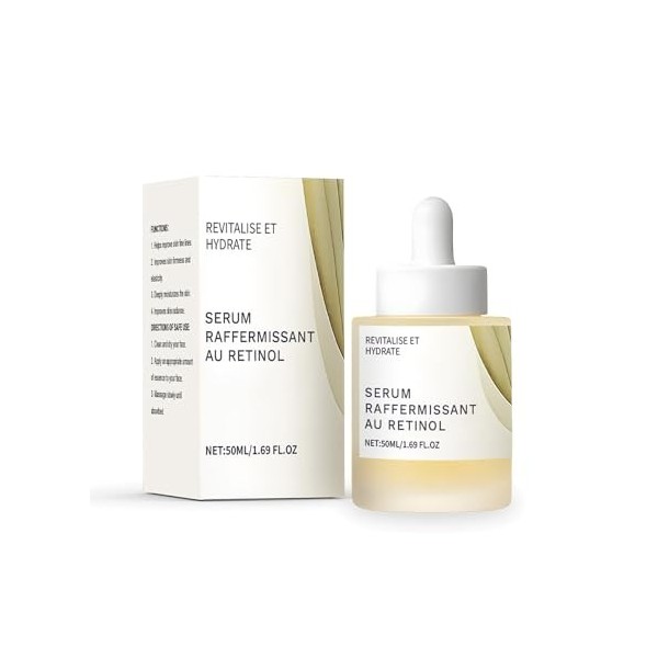 Retinol 0.2 Boosting Shot Ampoule - Sérum au rétinol pour le visage avec acide hyaluronique et centella - Sérum visage raffer...