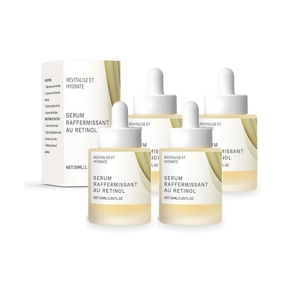 Retinol 0.2 Boosting Shot Ampoule - Sérum au rétinol pour le visage avec acide hyaluronique et centella - Sérum visage raffer...
