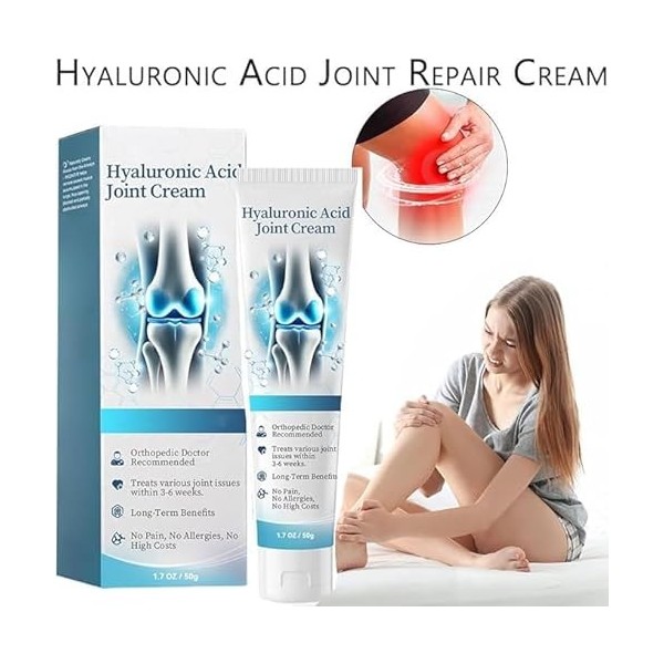 Hyaluronic Acid Joint Cream,ArthroHeal Hyaluronic Acid Joint Repair Creams,Advanced J-oint Care Cream,Relief C-ream,Relief fo...