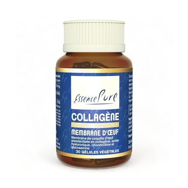 Collagene Articulation et Douleur | Ovomet et Acide Hyaluronique | Protocol pour Peau, Os et Douleurs Articulaires | 30 Gélul