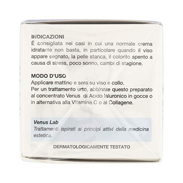 Kelemata Concentré dacide hyaluronique - Crème hydratante à revers - 50 ml