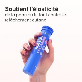 Pastilles Collagène Effervescentes Cellublue - Collagène Marin + Vitamine C - Peau Éclatante & Ferme - Cure Anti-Âge