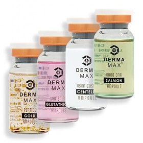 Dermamax BB Premium Glow | 4 ampoules différentes pour le traitement BB | Idéal pour le traitement Microneedling & Dermarolle