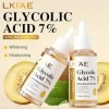 LKIAE Glycolic Acid 7% Ultra-Serum-Solution, Brightening, Moisturizing, Reduce Dark Spots, Refne Skin Texture For All Skin Ty...