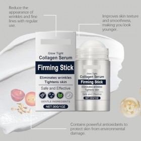 Stick De Sérum Au Collagène – Augmente Lélasticité De La Peau, Léclat De La Jeunesse, Doux Et Sûr, Utilisation Sur Tout Le A...