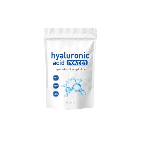 Sérum en poudre à lacide hyaluronique, sérum visage hydratant hydrosoluble, masques en gelée à lacide hyaluronique, masques