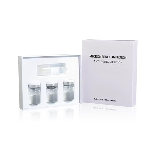 Système de Micro-Infusion pour le Visage,Sérum à lacide Hyaluronique,Micro Infusion System,micro infusion visage,Améliore le