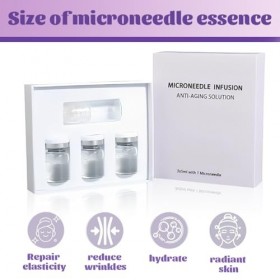 Système de Micro-Infusion pour le Visage,Sérum à lacide Hyaluronique,Micro Infusion System,micro infusion visage,Améliore le