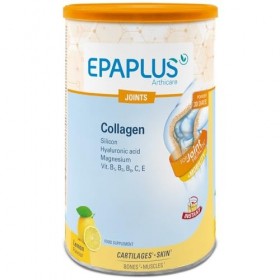 EPAPLUS Arthicare, Collagène hydrolysé avec Silicium et Acide Hyaluronique, arôme citron à dissolution instantanée, traitemen