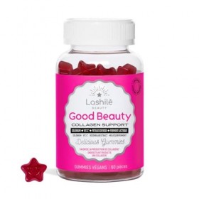 Lashilé Beauty - Complément Alimentaire - Booster de collagène - Good Beauty - Sélénium Vitamine C Ferment lactique Acide hya...