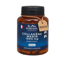 Collagène Marin 1800 mg hydrolysé – 125 Gélules | Anti-Âge Peau, Hydratation & Élasticité | Complément Beauté Jeunesse | Fabr