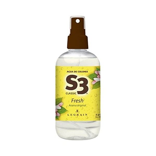 S3 Classic Fresh Eau de Cologne Vaporisateur