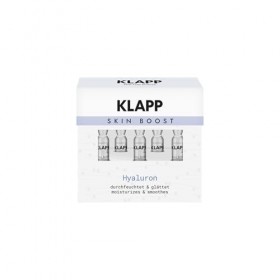 KLAPP Cosmetics Skin Boost Lot de 5 ampoules à lacide hyaluronique 2 ml