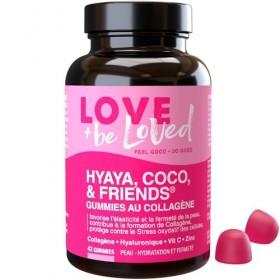 Gummies Collagène + Acide Hyaluronique avec Vitamine C, Zinc et Sélénium. Une Peau Hydratée, plus Ferme et visiblement plus j