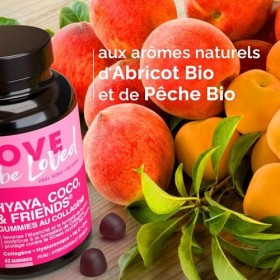 Gummies Collagène + Acide Hyaluronique avec Vitamine C, Zinc et Sélénium. Une Peau Hydratée, plus Ferme et visiblement plus j