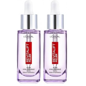 L’Oréal Paris – Sérum Anti-Rides & Anti-Âge – 1.5% Acide Hyaluronique Pur – Soin Visage Hydratant, Repulpant & Lissant – Pour