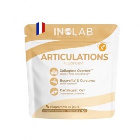 INOLAB | Collagene multi Articulations Ovomet® Elastine & Acide Hyaluronique, Curcuma Turmacin®, Boswellia Serrata | Mobili