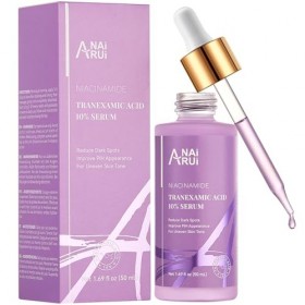 ANAiRUi Sérum 10% dacide tranexamique avec acide tranexamique et acide hyaluronique niacinamide, cible lhyperpigmentation, 