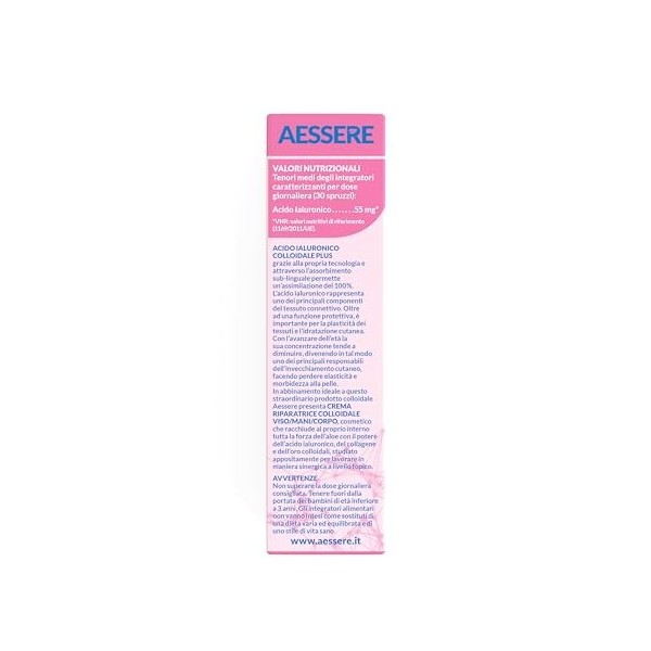 AESSERE ACIDO IALURONICO COLLOIDALE PLUS SPRAY 100 ML