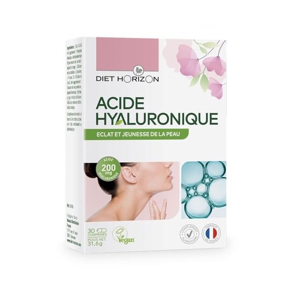 Diet Horizon Acide Hyaluronique 30 Comprimes 130mg