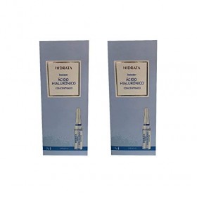 Deliplus Booster dacide hyaluronique concentré 7 ampoules Lot de 2 unités