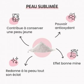 Laboratoire Beauchamp - Complément alimentaire PEAU SUBLIMEE - Sachet 150 g - Collagène, Elastine, Vitamine C - Peau éclatant