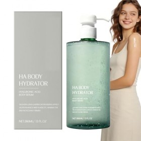 Sérum corporel à lacide hyaluronique, hydratation en profondeur, raffermissement et élasticité, hydratant corporel en profon ...
