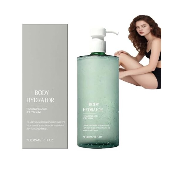 Sérum corporel hydratant hyaluronique/acide, sérum corporel hyaluronique/acide, sérums hydratants hydratants, lotion pour pea...