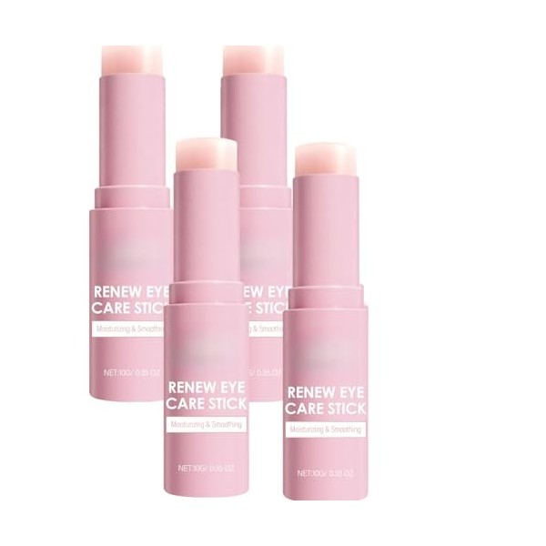 Bâton de baume yeux rétinol et caféine, crème hydratante à lacide hyaluronique et collagène, soin anti-cernes, anti-poches e ...